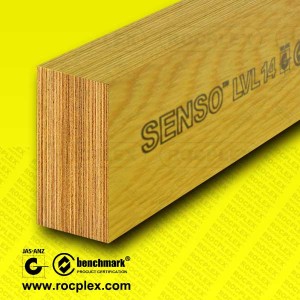 SENSO Frame 150 X 45mm F17 LVL H2S Treated Structural LVL Engineered Wood Beams E14